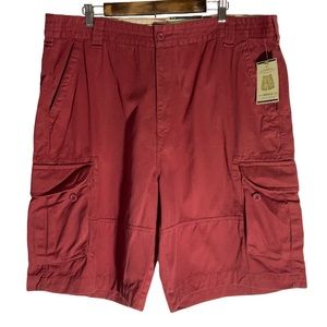 Heritage Consensus Authentic Rugged Cargo 100% Cotton Classic Chino Shorts Sz 42